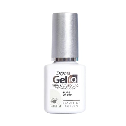 Gel Iq Nagellak #puur Wit 5 ml