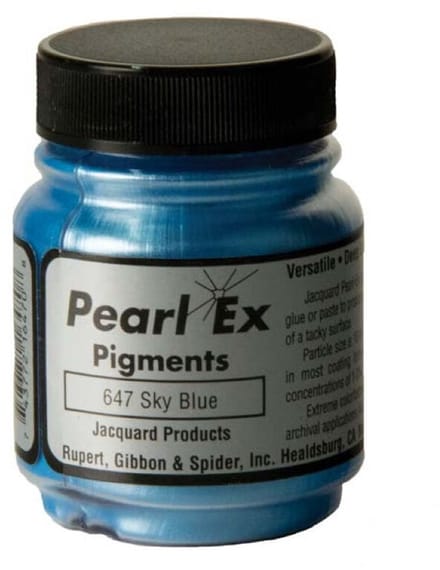 Jacquard pigment speelgoed Pearl Ex 21 gr luchtblauw creatief.