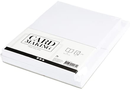 Creativ Company Kaarten & Enveloppen Wit 10,5x15 cm 50 sets