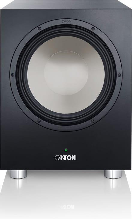 Canton Power Sub 10 – Actieve Subwoofer – Ingebouwde Versterker – Zwart (per stuk – 1 stuk)