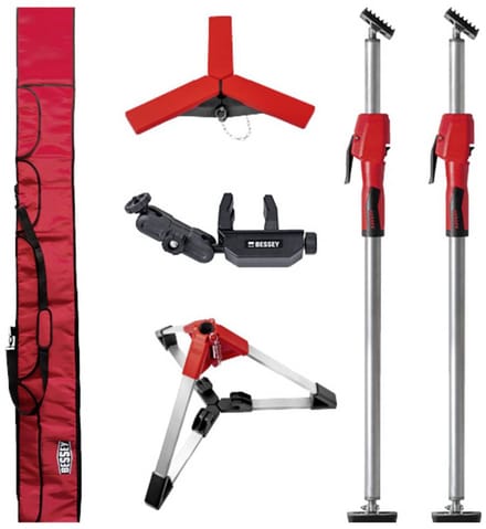 Bessey Plafondsteun In lengte verstelbaar: 1700 - 3000 mm Belasting (max.): 130 kg