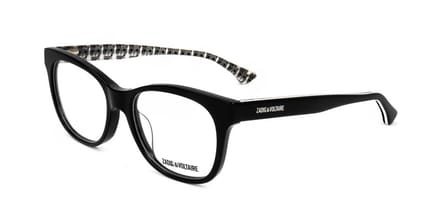 Zadig & Voltaire VZJ008 Shiny black 49/16/135 Kinderen Brilmonturen