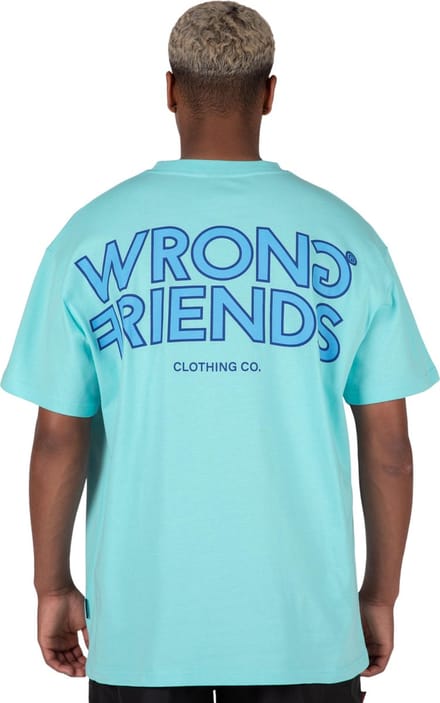 TIRANA OVERSIZED T-SHIRT - BLUE S