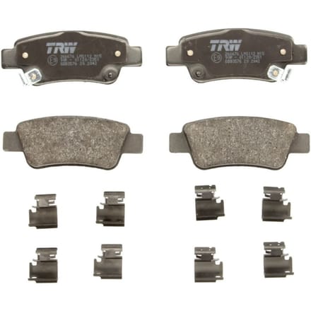 Remblokset TRW GDB3576, achter
