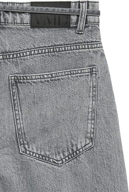 VERO MODA - VMESTELLE HR BARREL DENIM BELT JEANS MIX - Dames - Jeans