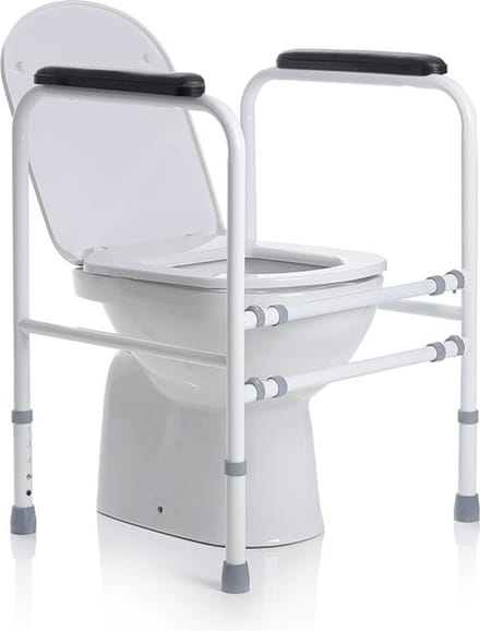 Moretti Toiletframe - Universeel hoogte verstelbaar - Wit