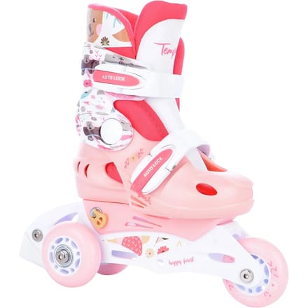 Tempish - Baby Skate Set Wild - Inline Skates - Kinderen - Verstelbaar - Inclusief Veiligheidsset - Maat 30-33