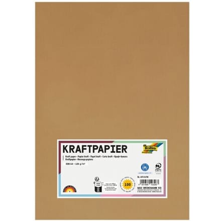 Kraftpapier 120 g/m² A4 (100 bladen)