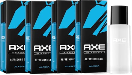AXE After Shave - Alaska - Voordeelverpakking 4 x 100 ml