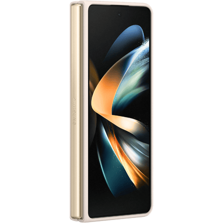 Samsung Galaxy Z Fold4 Protective Standing Hoesje Geel