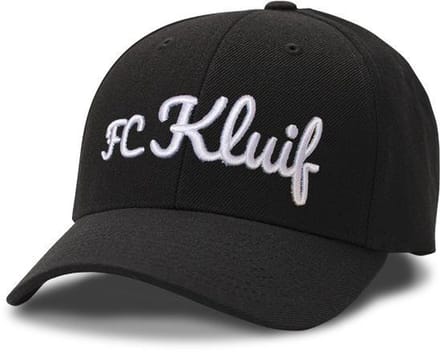 FC Kluif logo pet - Zwart - 58 cm omtrek