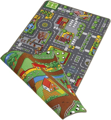 Duoplay carpet street/farm small 67x100 cm