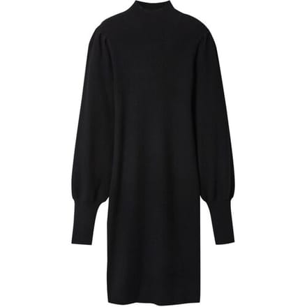 ESMARA Gebreide dames jurk (Zwart, M (40/42))