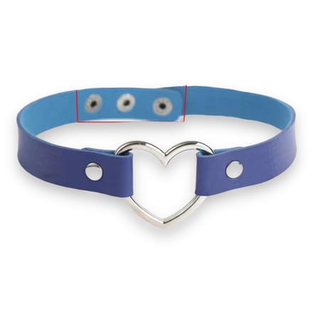 Sexy Punk Style Choker In Het Blauw
