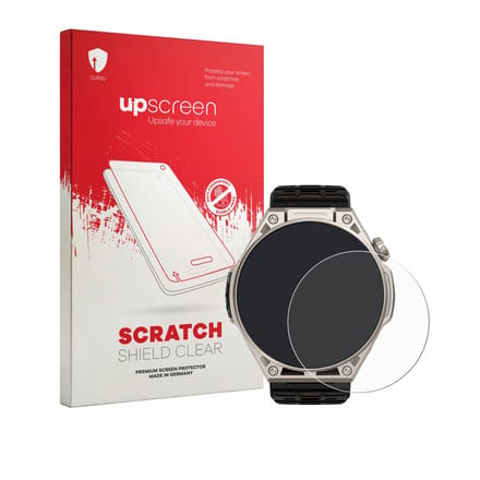 upscreen - Screenprotector voor Amazfit Balance Ultra - Folie Beschermfolie transparant