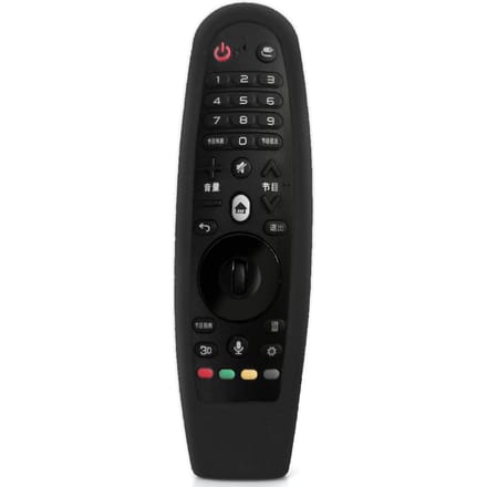Anti-drop Schokbestendige Beschermende Siliconen Hoes Cover Voor LG Smart TV Afstandsbediening AN MR600 black