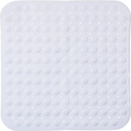 5Five Anti-slip mat - badkamer - douche/bad - wit - 54 x 54 cm - vierkant