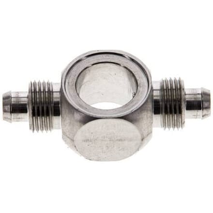 8x6 & G1/4'' RVS 1.4571 Banjo T-Opsteekoppeling
