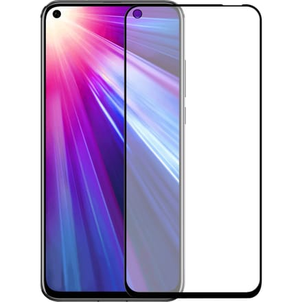 Honor View 20 screenprotector gehard glas Edge to Edge
