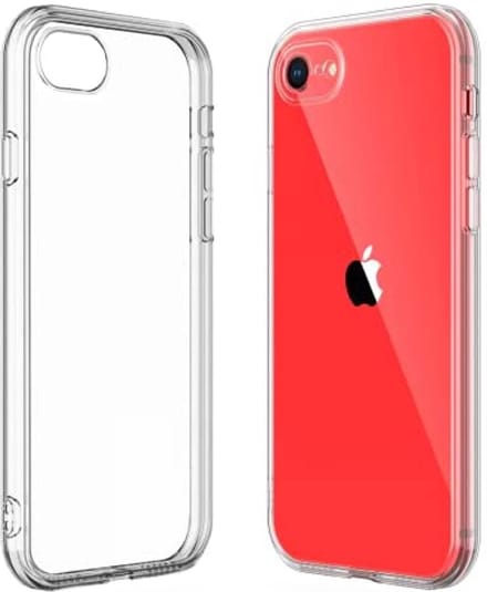 Hoesje Geschikt voor Apple iPhone 7/8/SE 2020/ SE 2022 silicone back cover/Transparant hoesje + gratis screen protector