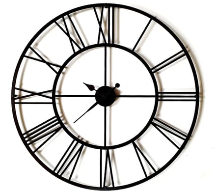 Decorizzly BigBen - Loft Stijl Klok - 800mm - Zwart