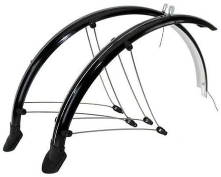 Spatbordset 26 Pvc Zwart 60Mm
