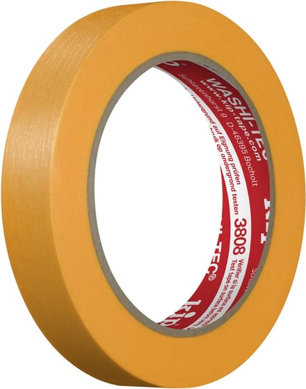 Kip 3808 Fineline Tape Washi Oranje 18mm - per rol