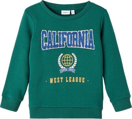 NAME IT NMMLAUGE LS SWE SHIRT BRU Jongens Trui - Maat 80