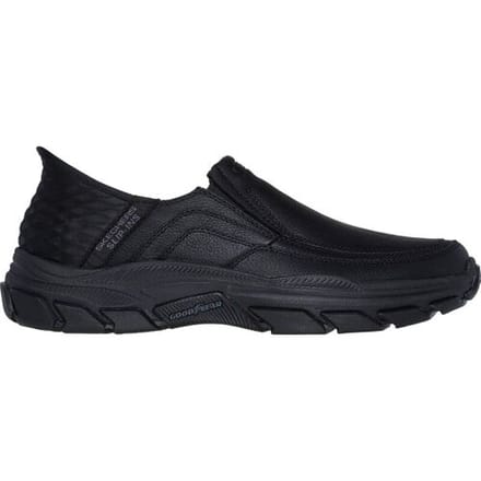 Skechers Slip-ins Respected - Elgin Heren Instappers - Zwart - Maat 45