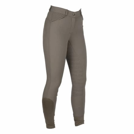 Mondoni Lilian FG Rijbroek - Maat: 38 - Olijf - Nylon/elastan
