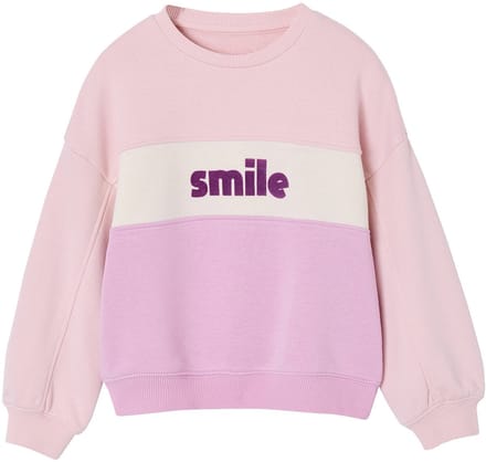 Vertbaudet Colorblock sweater voor meisjes