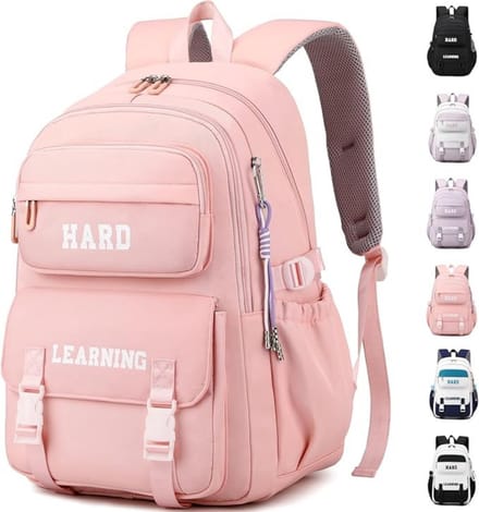 Boekentas Meisjes Lagere School - Schooltas Eersteleerjaar Groot - Roze