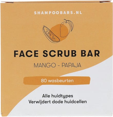 SOLYD - Face Scrub Bar Mango Papaya All Skin Types - 60g
