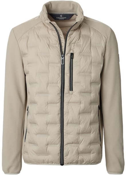 Casa Moda Sport Heren Gewatteerde Outdoor Jas Beige - M