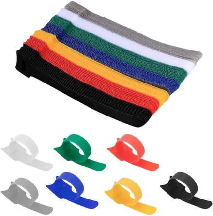 Dailygoody - Kabelbinders met Klittenbandsluiting - Herbruikbaar en