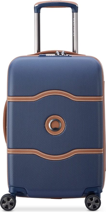 DELSEY PARIS Chatelet Air 2.0 4DR Cabin Trolley 55 Navy Blue Donkerblauw