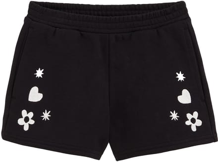 WE Fashion Meisjes sweatshort met embroideries