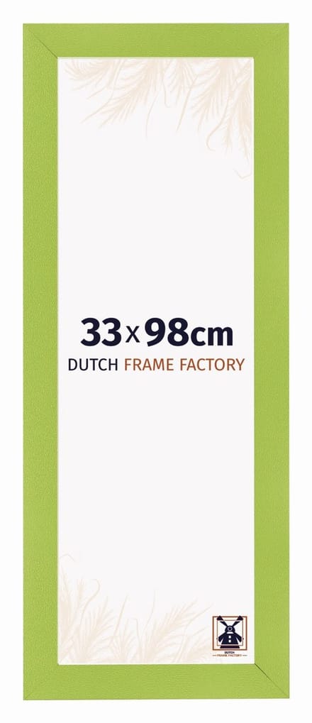Fotolijst 33x98 cm - MDF - Groen - Praag
