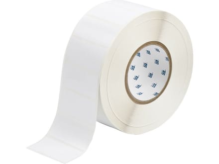 Brady THT-17-423-3 label polyester glanzend wit 50,80 x 25,40 mm (origineel)