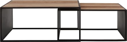 DTP home Cosmo salontafel vierkant teakhout 80x80x35 cm