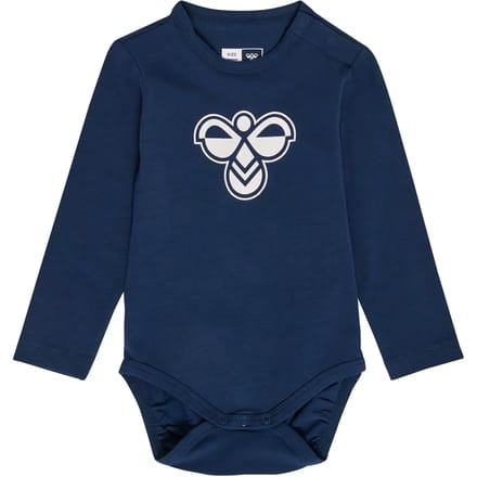 Baby romper met lange mouwen Hummel Logo