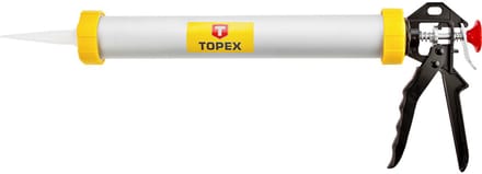 Topex - Wyciskacz - 600 ml - Staal/Aluminium - Draaiende Handgreep
