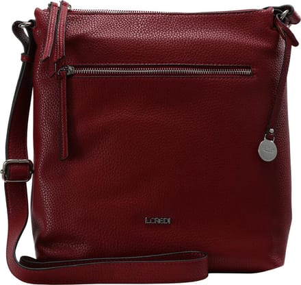 L.CREDI Schoudertas New Orleans Crossbody Bag Red Rood