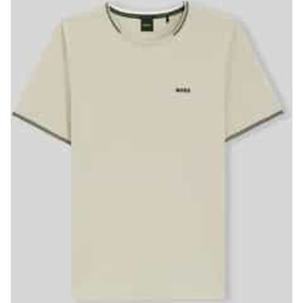 regular fit T-shirt van katoenmix model 'TAUL '