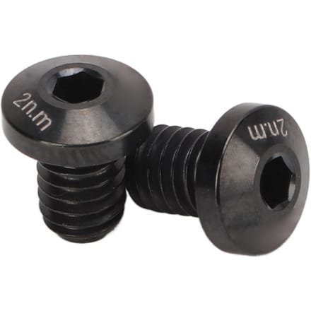 2 stuks Fietsremschroeven Nauwkeurige Schroefdraad Mountainbike Rem Vaste Schroeven voor UT6800DA9000DA9010FORCE Black black
