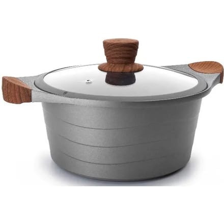 Pot gesmolten aluminium Lacor Stilo D.28 cm