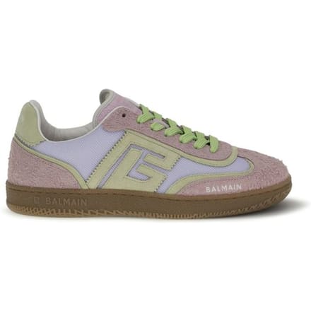 Balmain Multikleur Kalfsleer Bos Taurus Atletische Sneakers