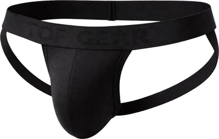 TOF Paris Access Jockstrap Black - MAAT L - Heren Ondergoed - Jockstrap voor Man - Mannen Jock