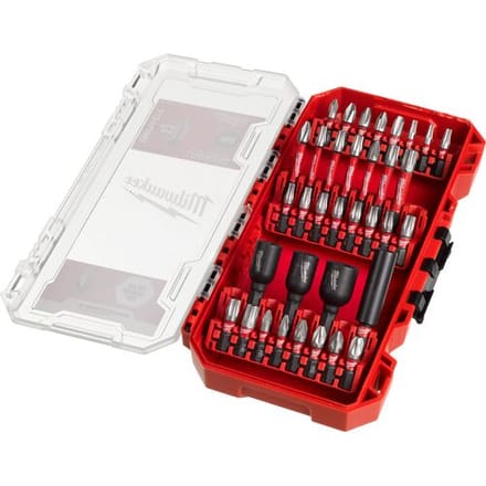 Milwaukee shockwave bit- en doppenset 35-delig (St)