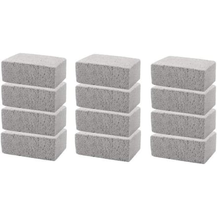 Brosses de nettoyage - Lot de 12 - Pierre ponce - Accès facile - Nettoyage efficace